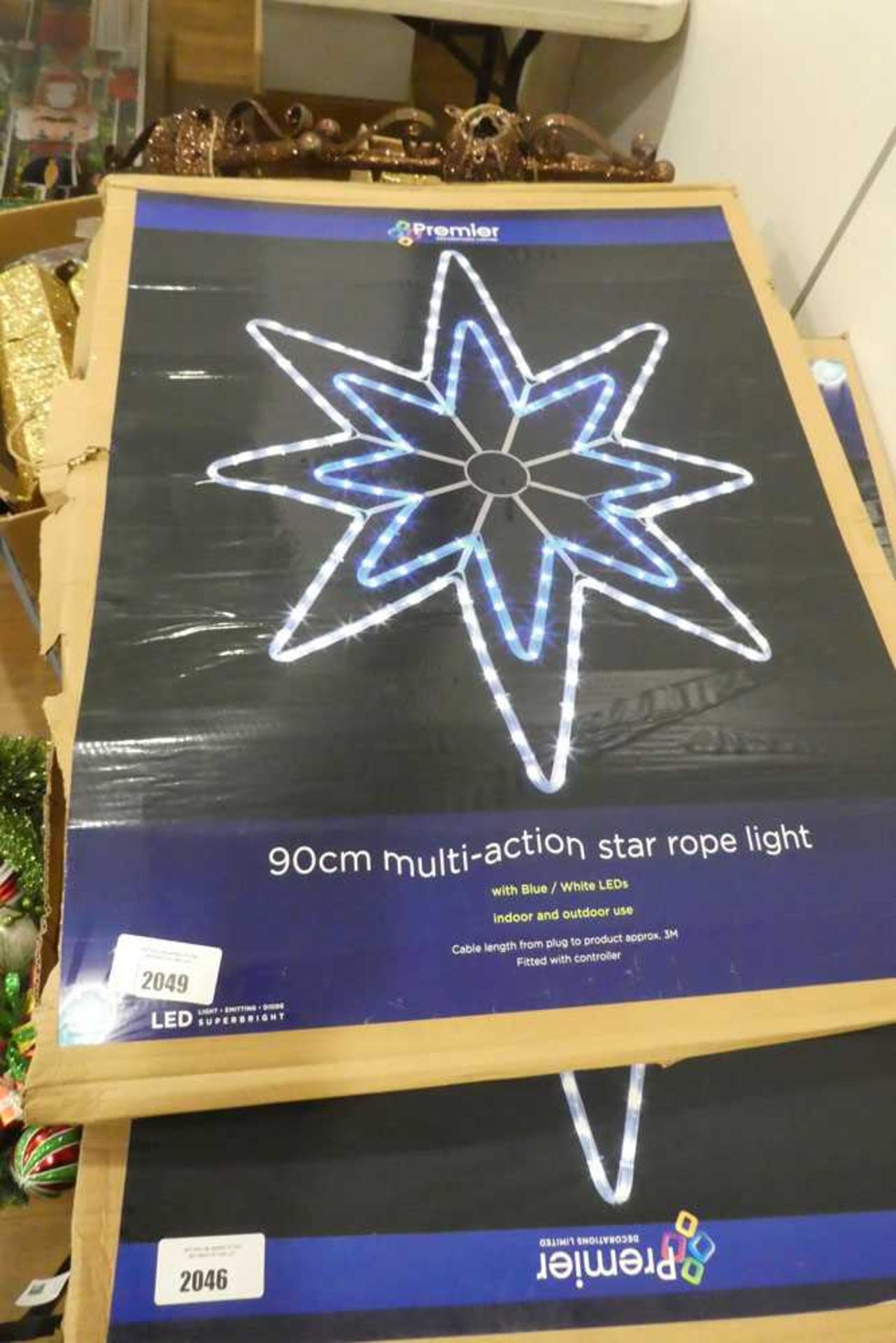 +VAT 90cm multi-action star rope light (AF)