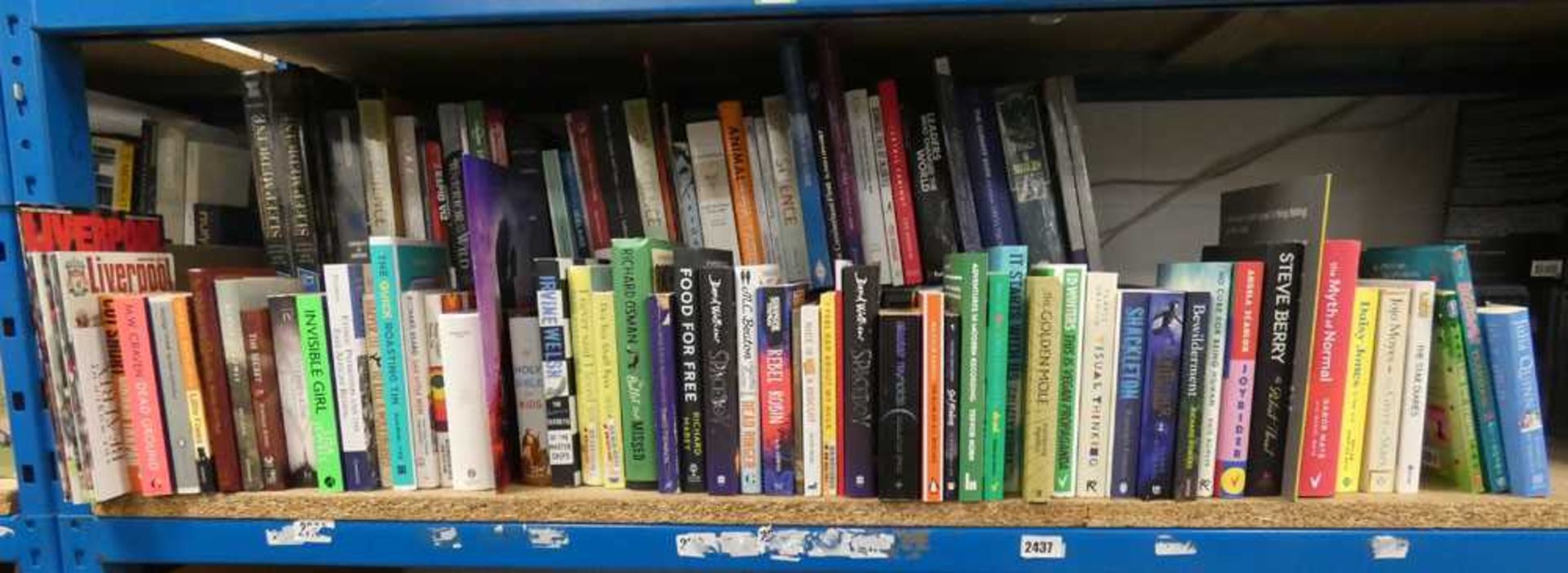 Selection of hardback and paperback novels, books and reference materials