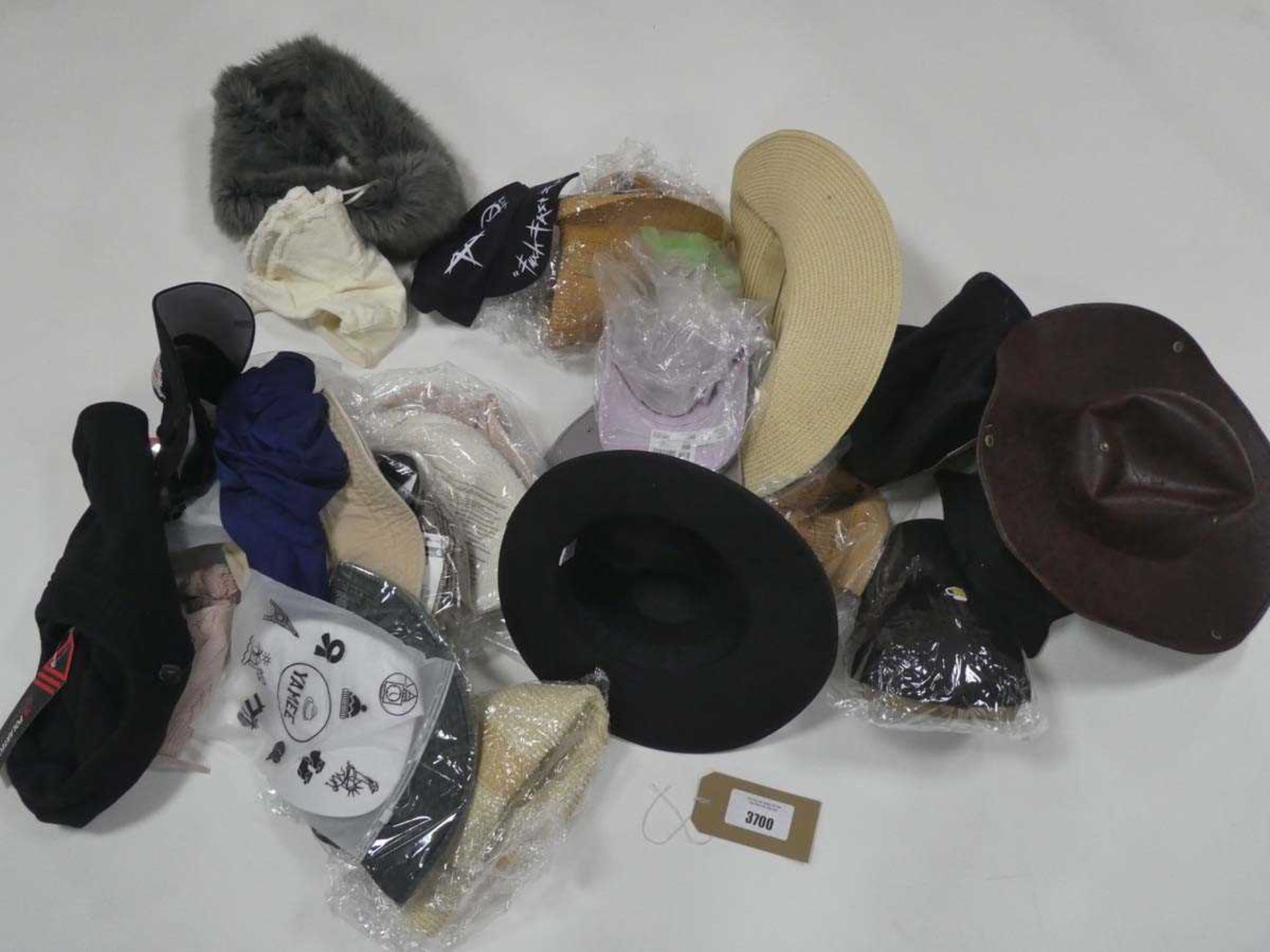+VAT Selection of hats in various styles