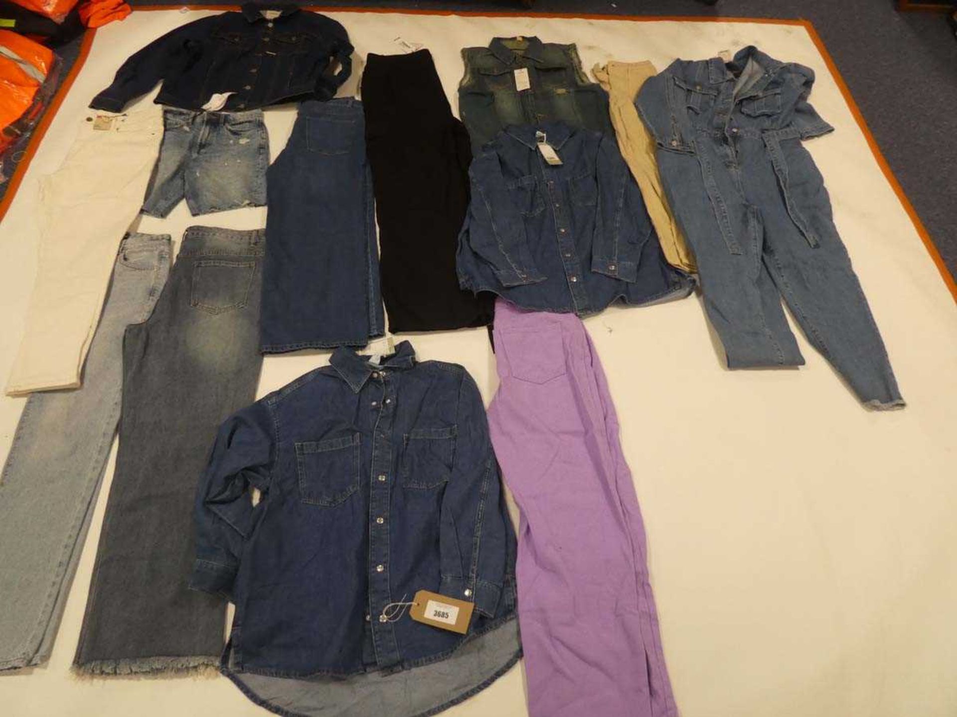 +VAT Selection of denimwear to include H&M, M&S, Newlook, etc