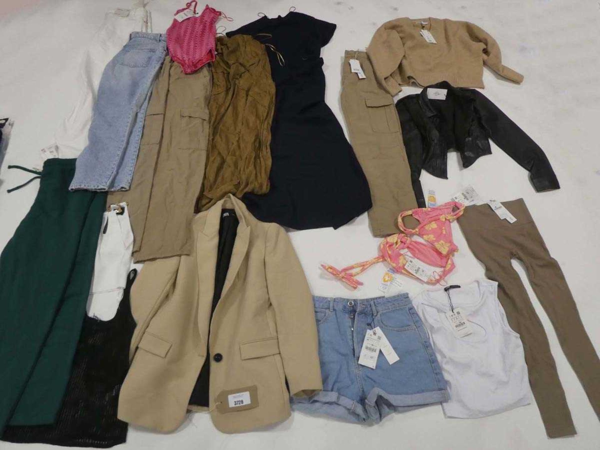 +VAT Selection of Zara & Sister Companies clothing in various styles