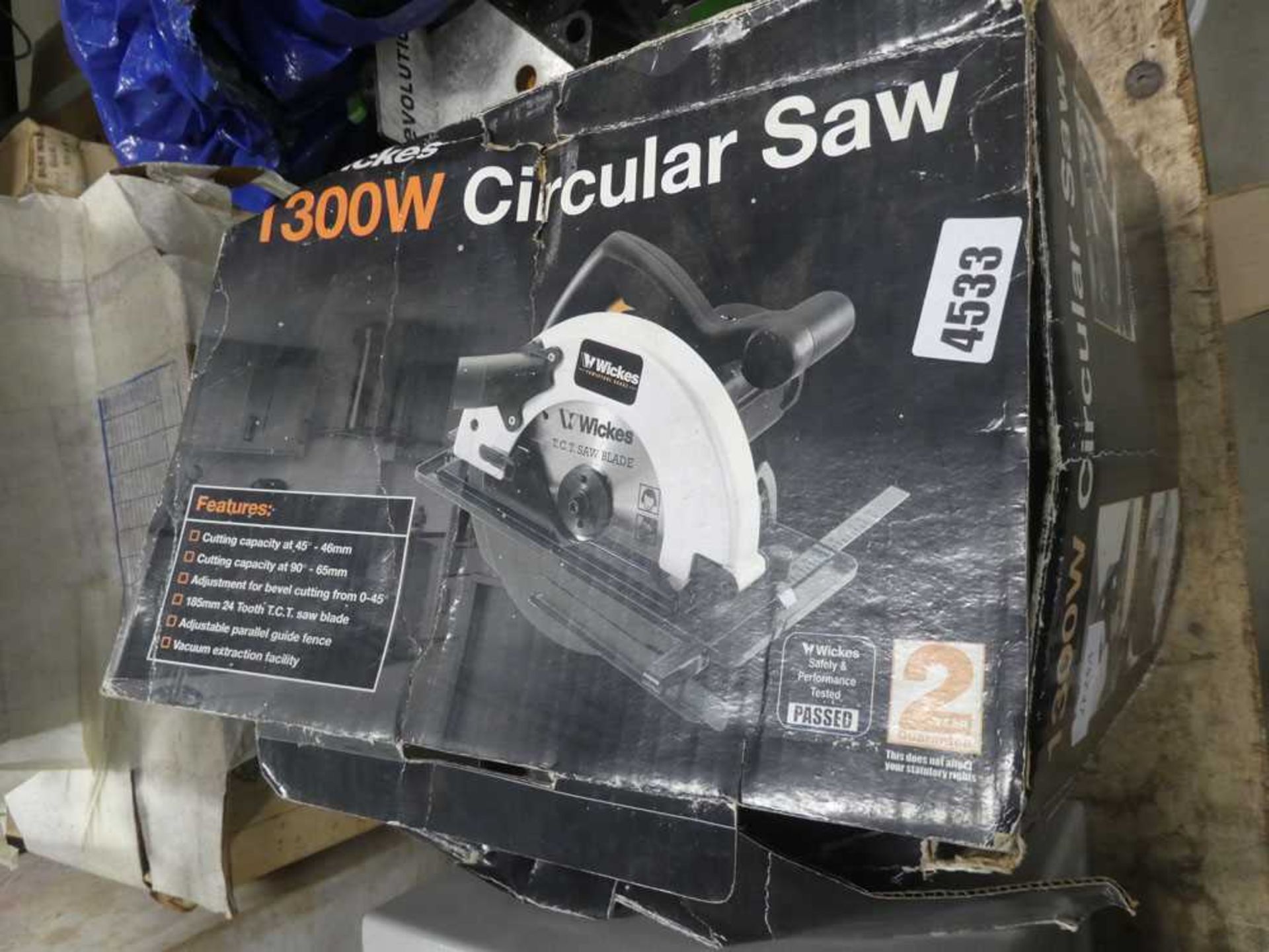 Wickes 1300w circular saw
