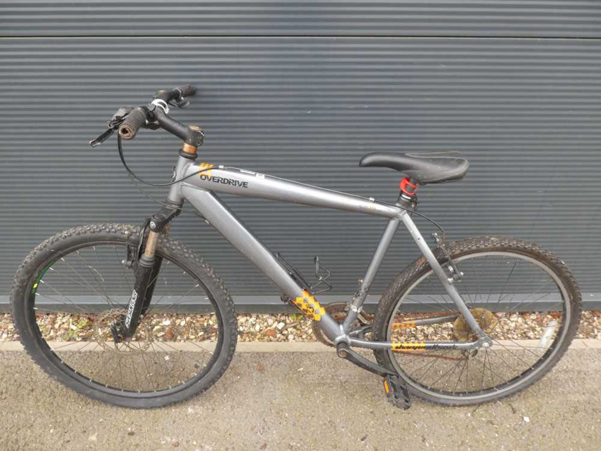 Overdrive mountain bike in grey