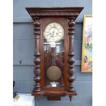 Walnut Vienna wallclock