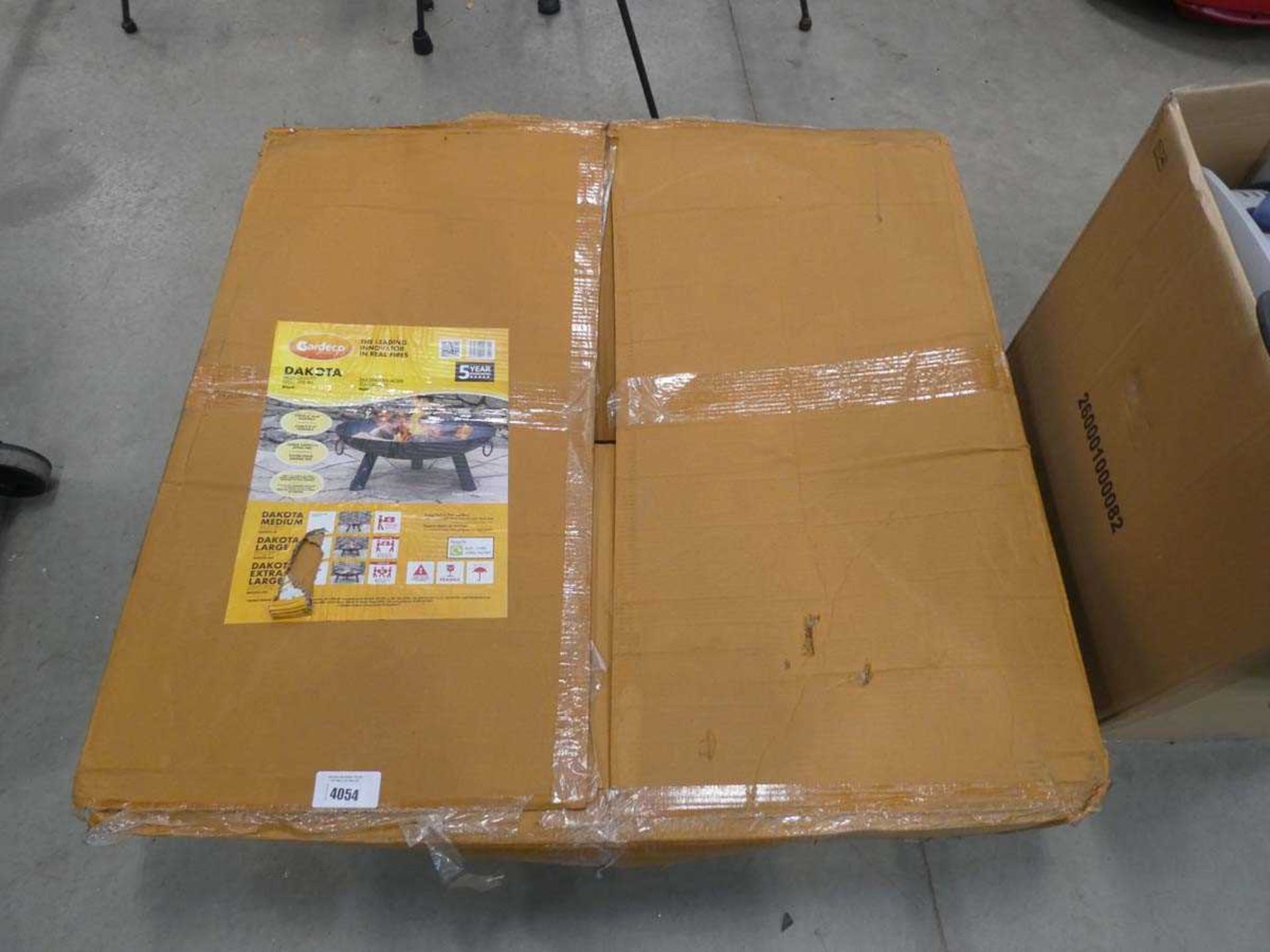 +VAT Dakota patio fire pit, boxed