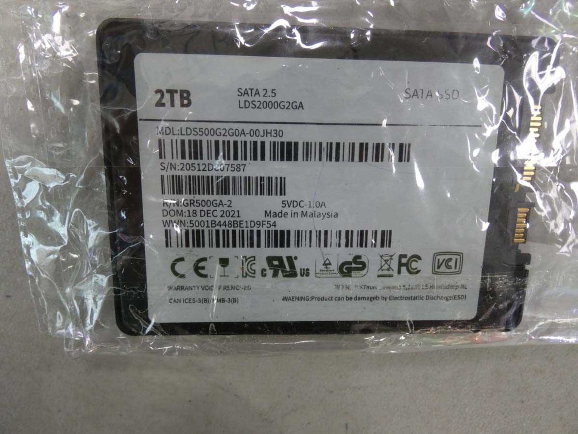 2tb SSD disc - Image 2 of 2