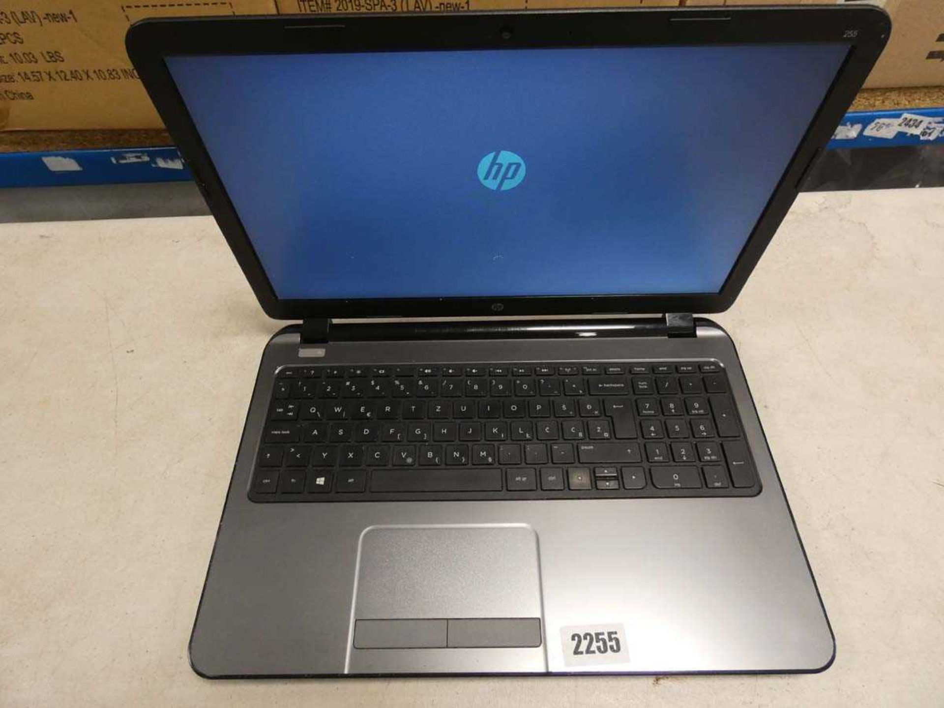HP laptop model: 255G3, including PSU (untested)