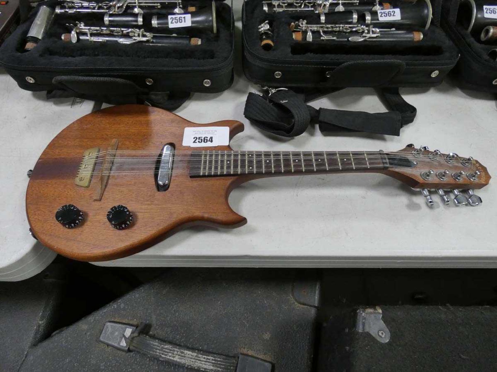 +VAT Sherwood 8 string mini electric guitar