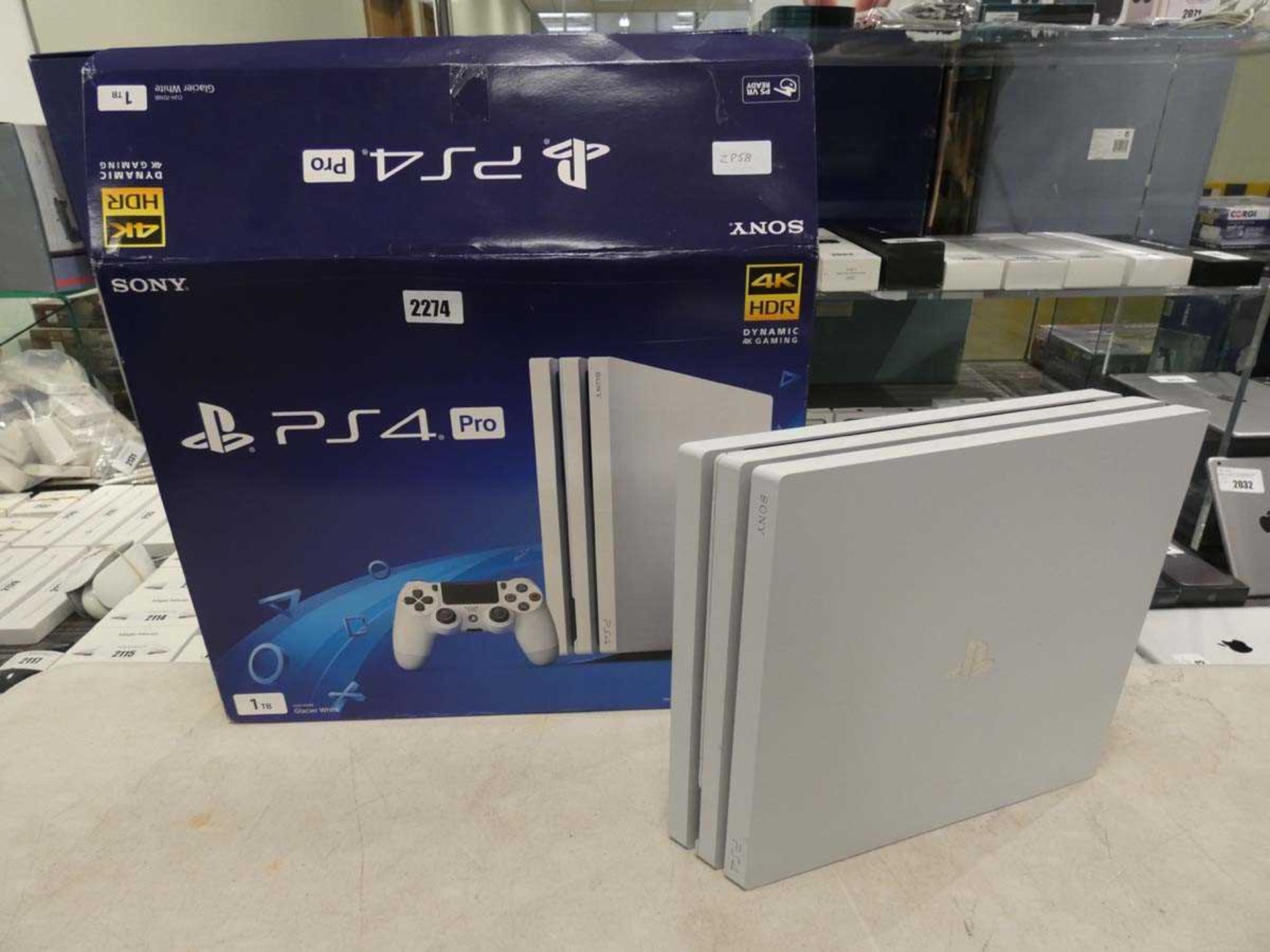PlayStation 4 Pro with box