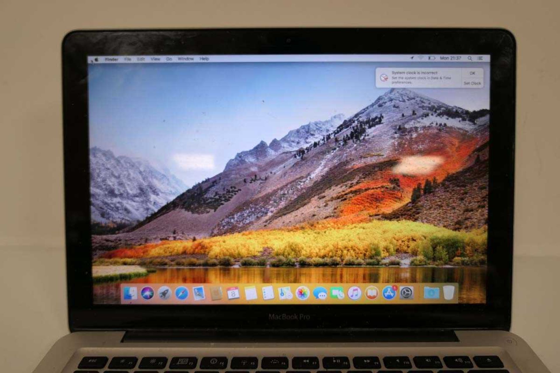 +VAT MacBook Pro 13" 2011 A1278 laptop with Intel i5 2.3GHz, 4GB RAM, 320GB SSD and MacOS High - Image 2 of 2