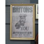 Reproduction Lord Kitchener recruitment poster