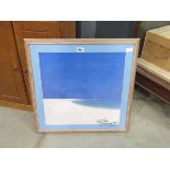 Chris Rea signed picture depicting a beachscape