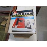 Boxed petite typewriter