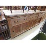 Large pine sideboard