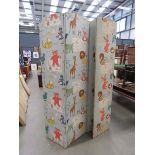 Childs 4 fold room divider