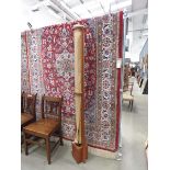 (11) Floral Iranian carpet with central medallion