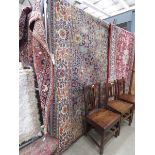 (12) 2.5x3.5m Persian carpet with hunting scene