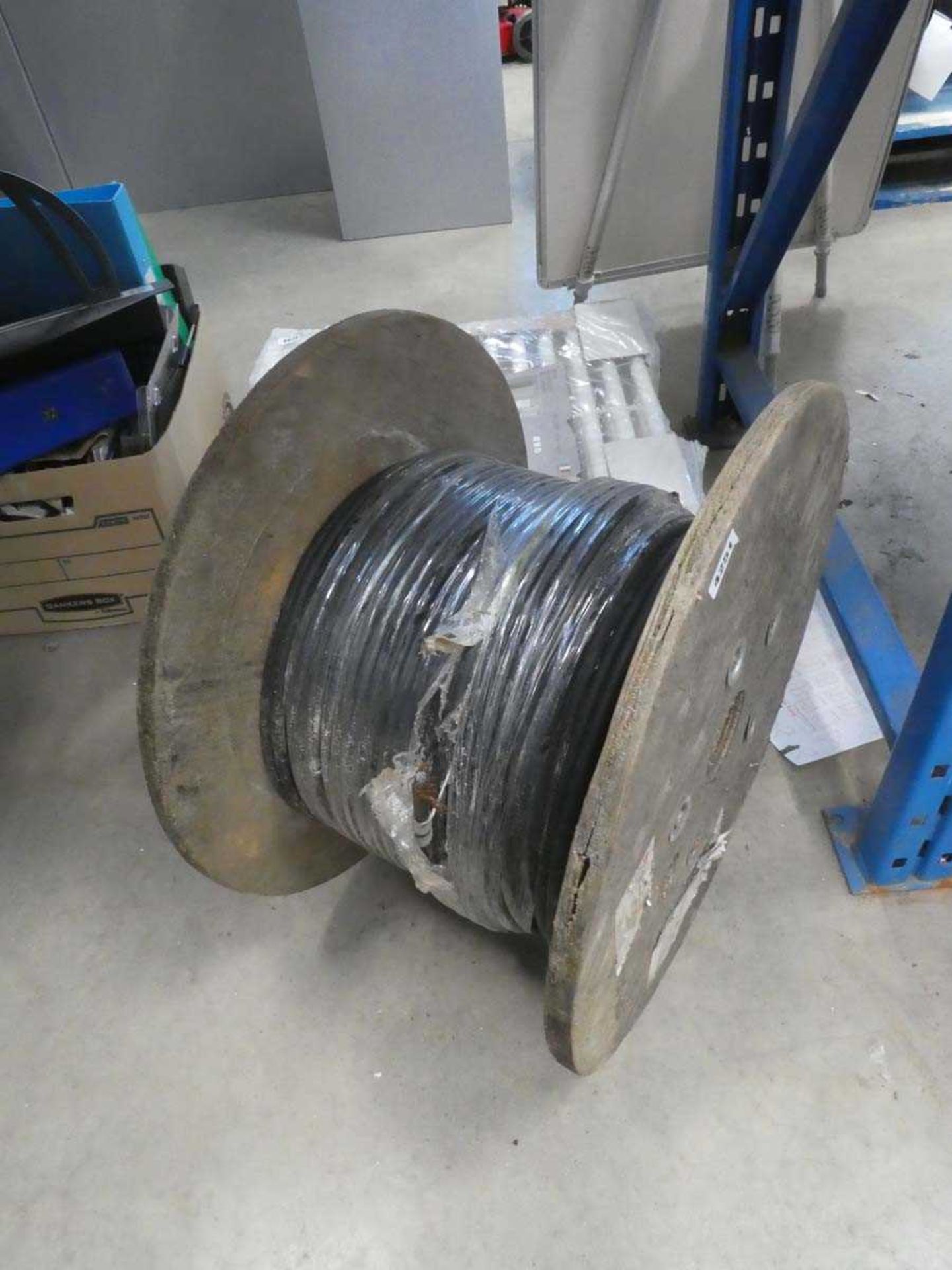 Roll of heavy duty cable