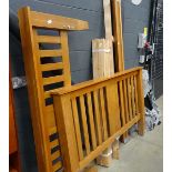 Oak 5ft bedstead