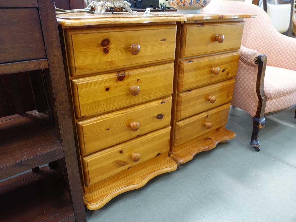 Pair of bedside cabinets