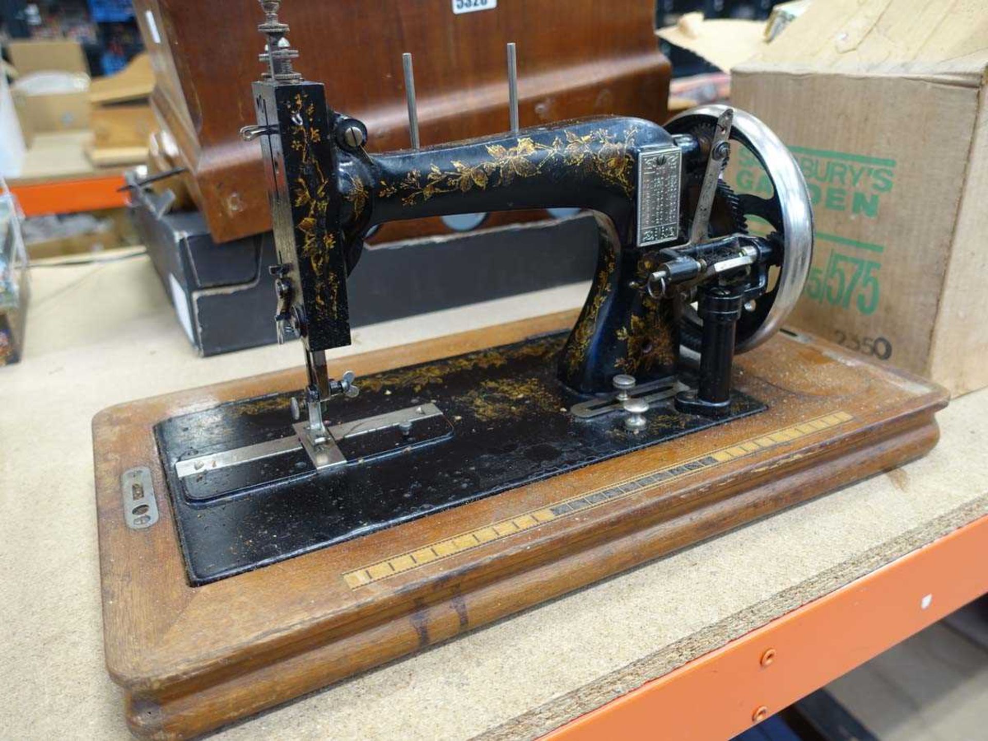 Cased sewing machine - Image 2 of 2