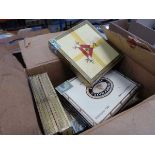 Quantity of cigar boxes