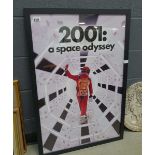 2001 Space Odyssey, Stanley Kubrick film poster