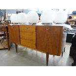 1960's Wrighton teak 3 door sideboard