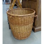 Large wicker basket