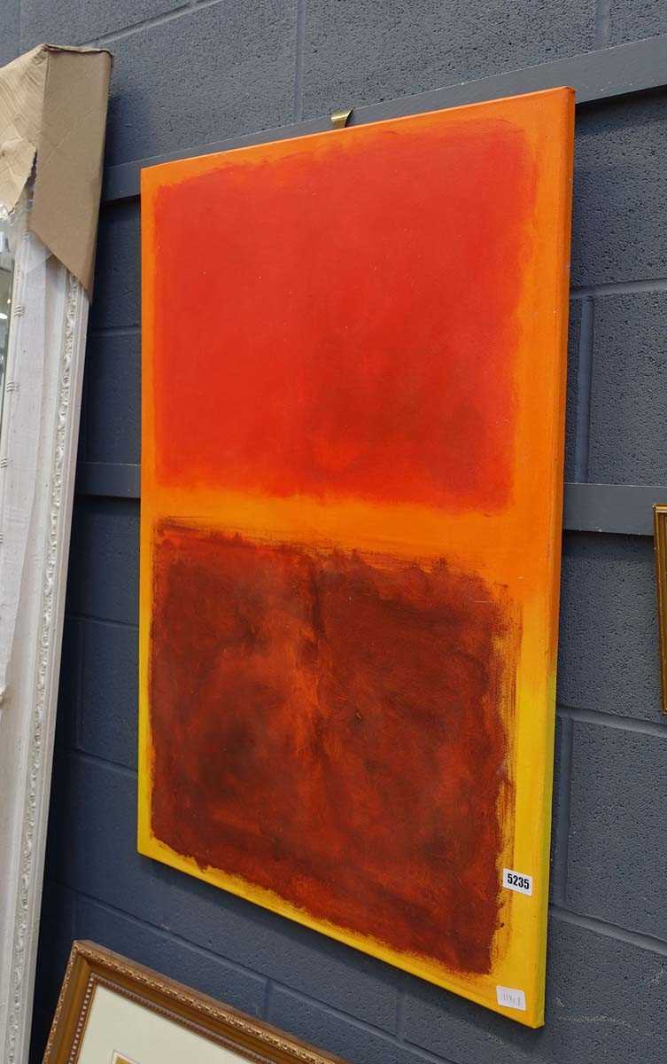 Rothko style wall hanging