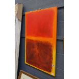 Rothko style wall hanging