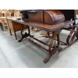 Reproduction mahogany coffee table