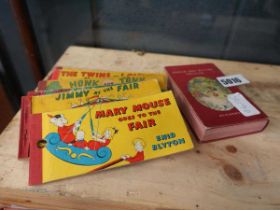 Group of vintage comic strip stories and 'Picture, Prayer and Hymn Book'