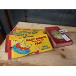 Group of vintage comic strip stories and 'Picture, Prayer and Hymn Book'