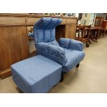 +VAT Blue childs chair and stool