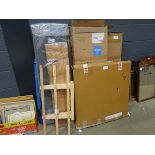 +VAT Quantity of boxes furniture parts and pool cue