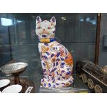 Chinese export ceramic cat