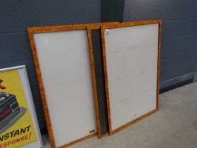 4 faux yew picture frames