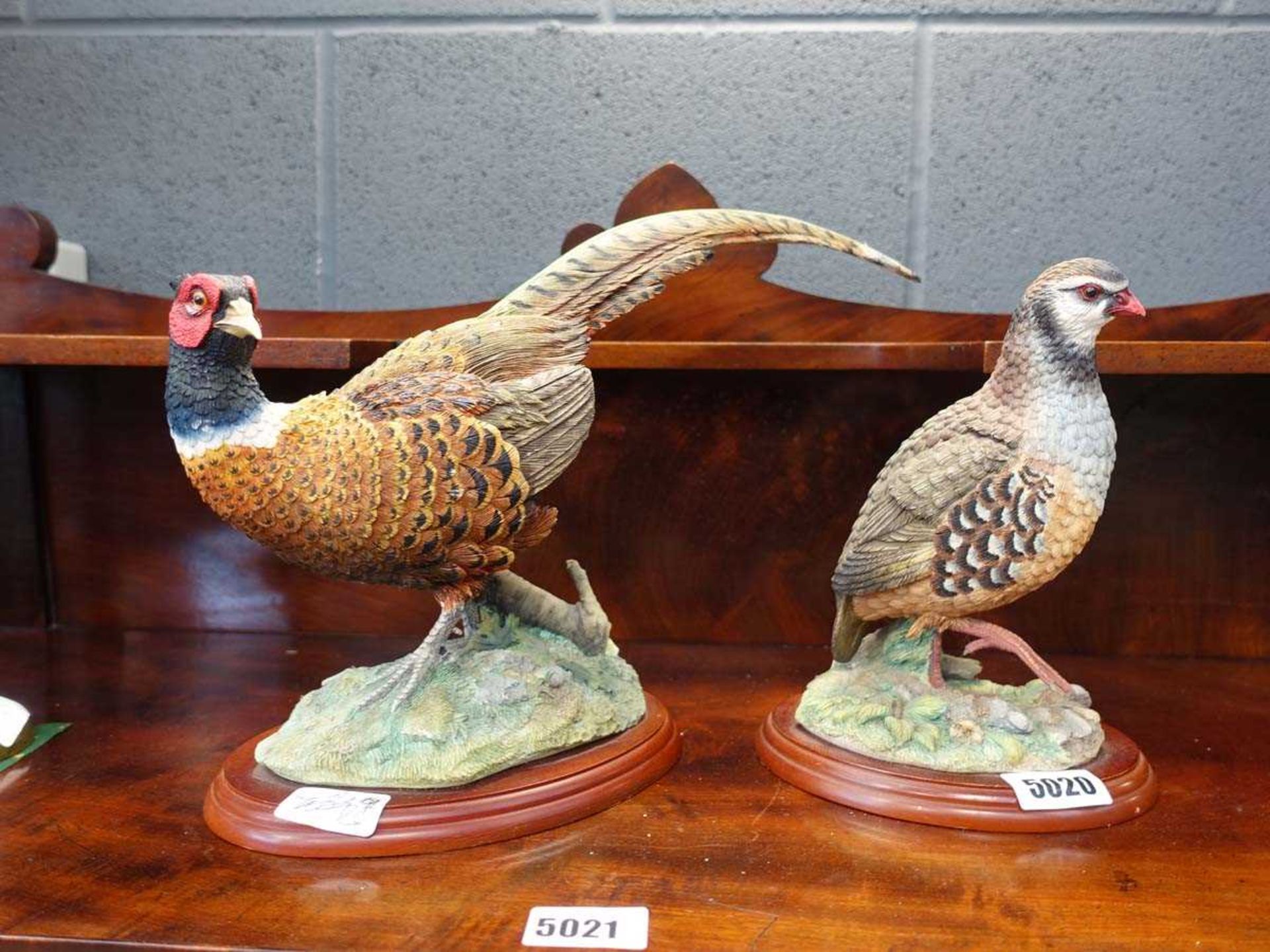 Pair of Border Fine Arts birds