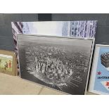 2 extra large canvas cityscapes