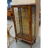 1950's glazed china cabinet