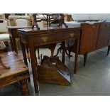 Georgian mahogany folding tea table