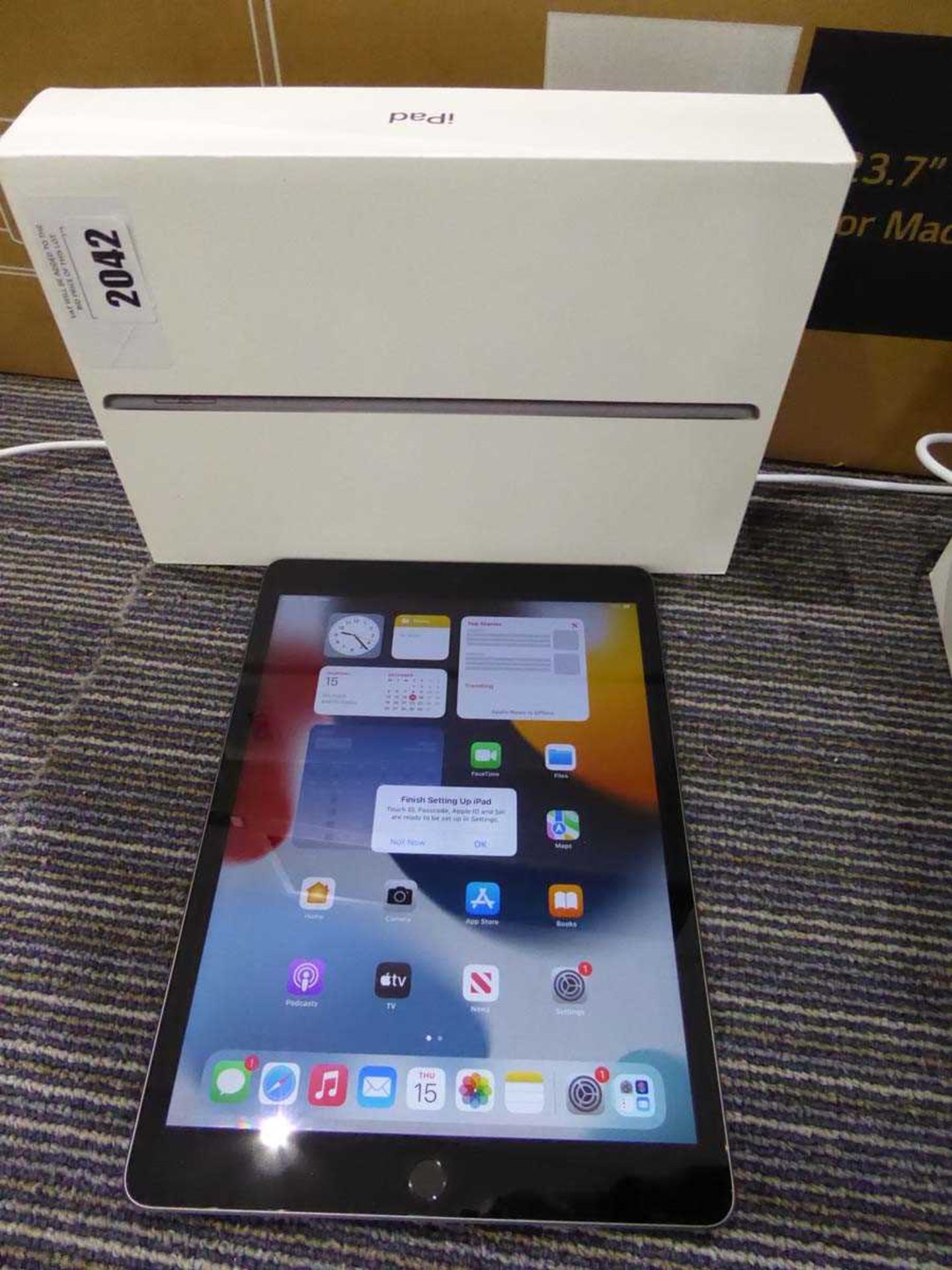 +VAT ipad 9th generation wifi only 256gb with box. model no. A2602