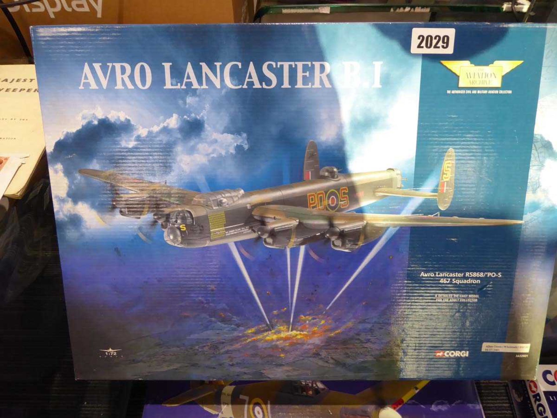 Corgi Aviation Archive Avro Lancaster B.I 172 scale in box