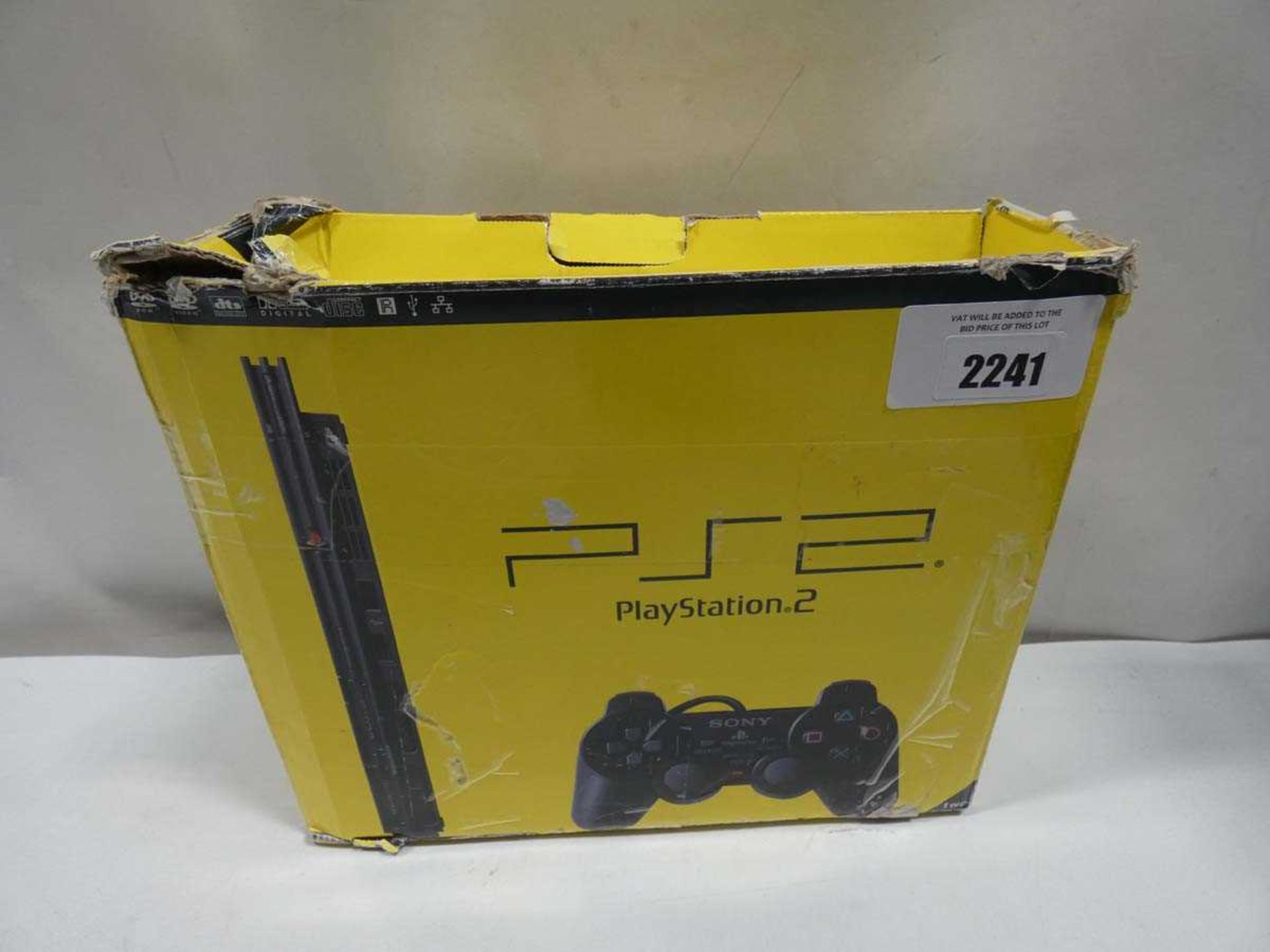 +VAT PS2 Slim in box