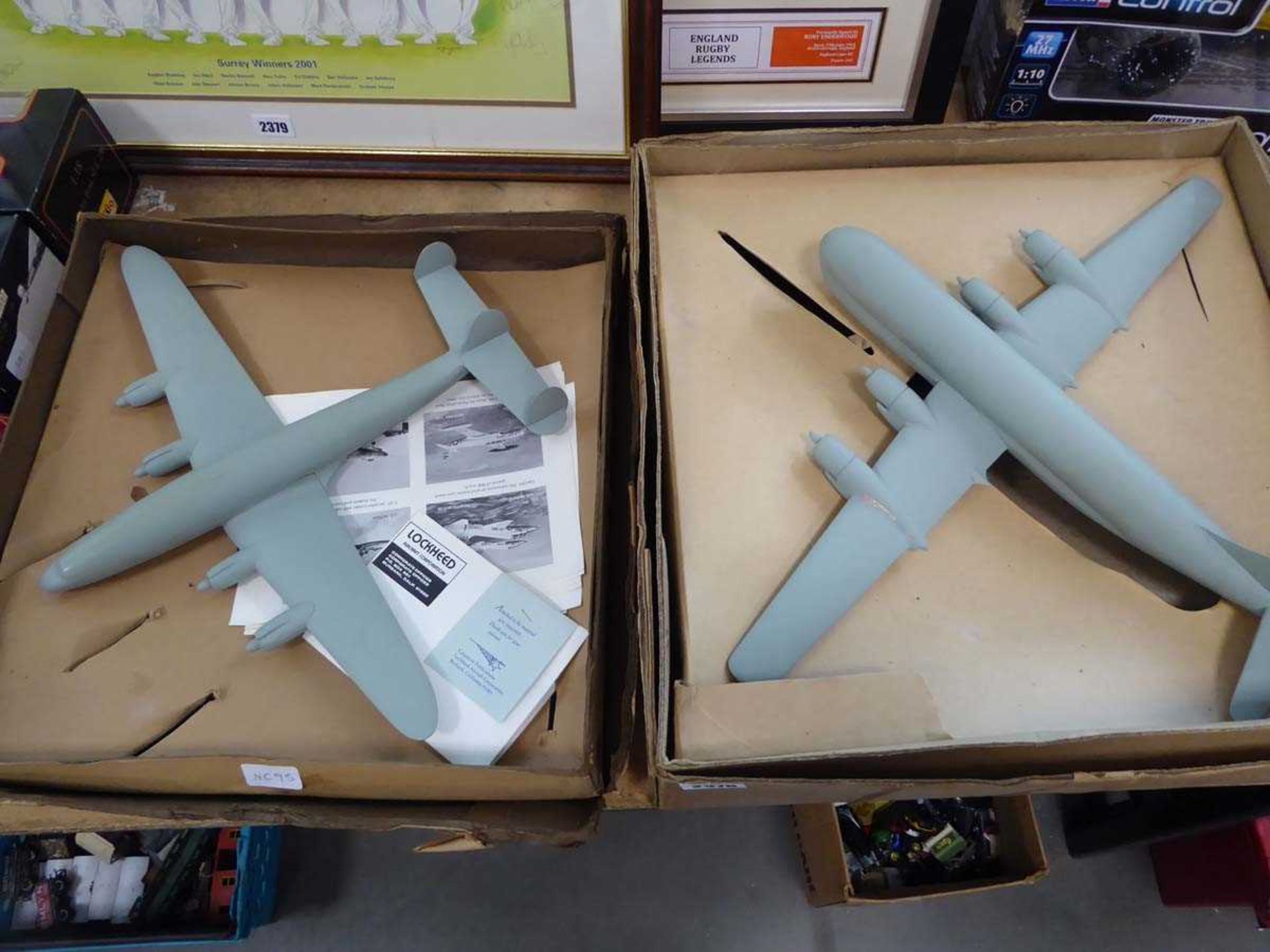 2 model aircraft kits inc. Lockheed aircraft