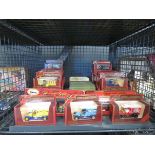Cage containing a large quantity of Matchbox Models of Yesteryear
