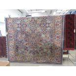 (6) 2.5m x 3.5m carpet with Persian hunting scene