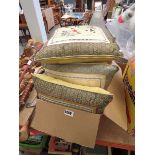 Box containing Chinese pillows