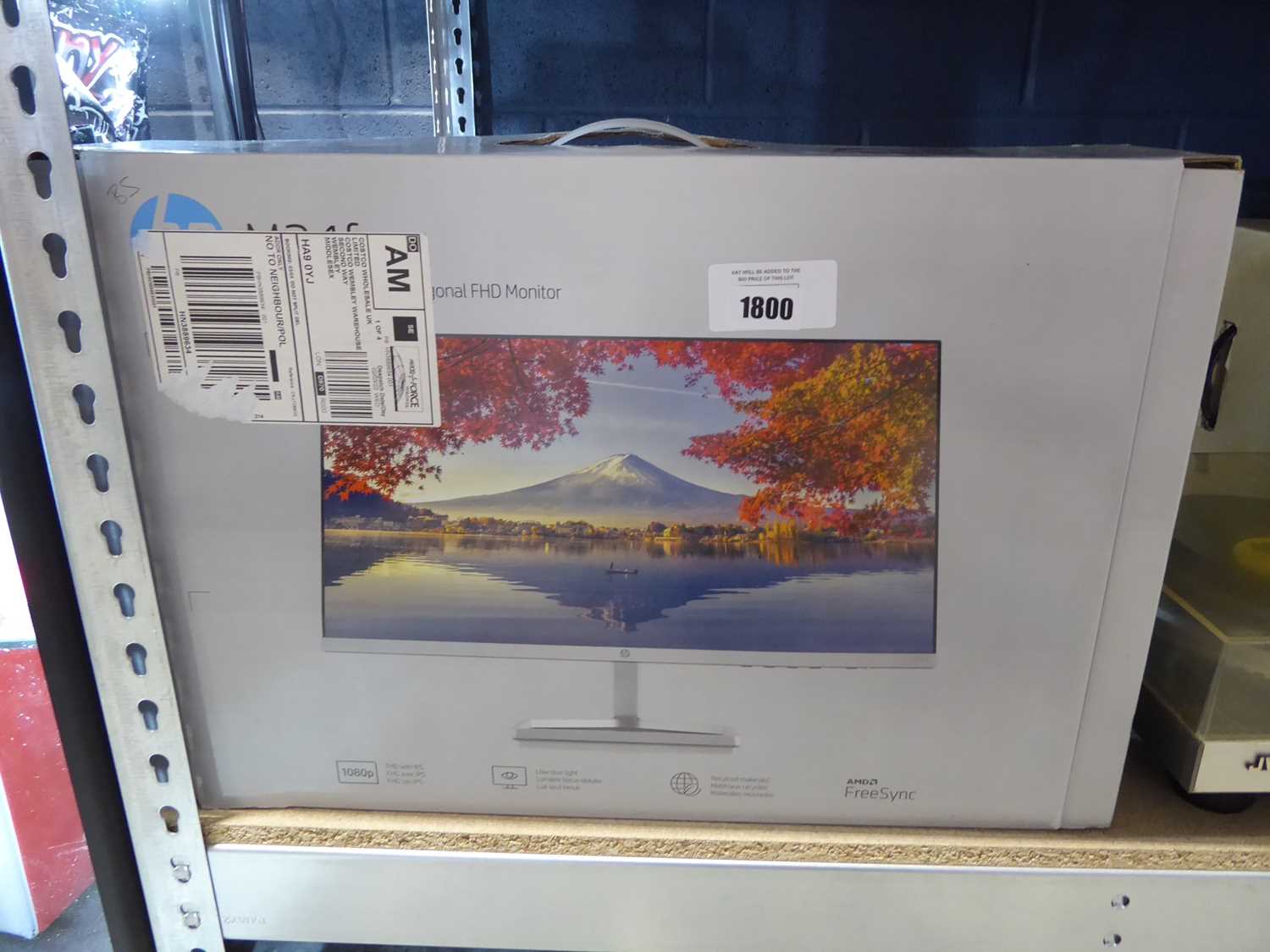 +VAT HP M24F 23.8" full HD monitor (damage to screen)